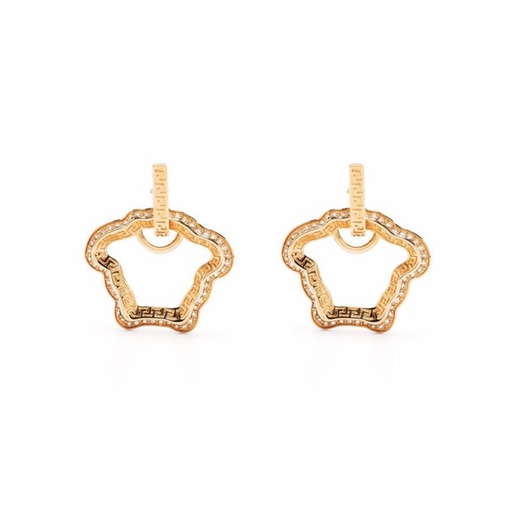 100% authentic Versace Medusa Drop Earrings - Picture 2 of 4